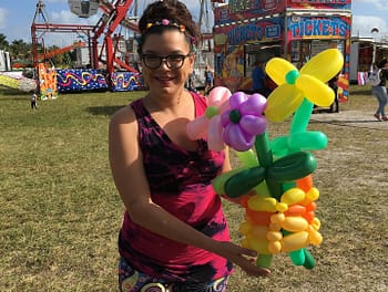 flower basket monica